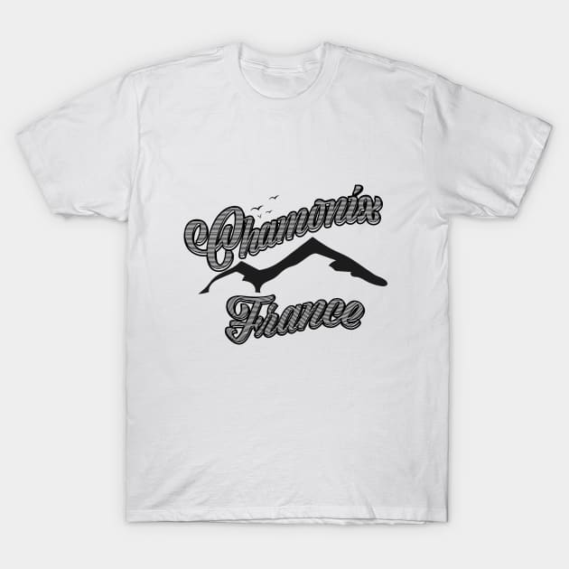 Chamonix France T-Shirt by nickemporium1